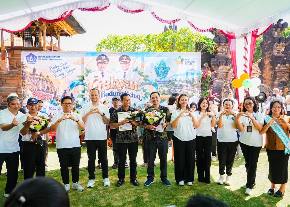 Bupati dan wakil Bupati Badung I Wayan Adi Arnawa dan Bagus Alit Sucipta saat membuka Gebyar GENTA 2026. -IST
