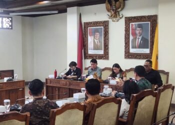 Rapat kerja komisi IV DPRD bersama Badan Penanggulangan Bencana Daerah (BPBD) Provinsi Bali. -IST