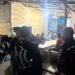 Penyidik Polresta Denpasar mengamankan para pelaku pengeroyokan di mes proyek pembangunan PT Tunas Jaya, Banjar Sawangan, Kelurahan Benoa, Kecamatan Kuta Selatan, Badung. -IST