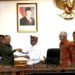 Gubernur Bali Wayan Koster saat menerima pandangan fraksi-fraksi DPRD Bali. -IST