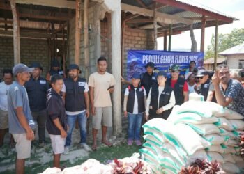 Tim Misi Kemanusiaan Yayasan Sungai Kasih di Flores. -IST