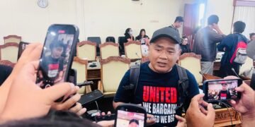 Sekretaris Federasi Serikat Pekerja Mandiri (FSPM) Regional Bali, Ida I Dewa Made Rai Budi Darsana. -BALITOPIK.COM