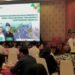 Bupati Badung I Wayan Adi Arnawa saat membuka Sharing Session bertajuk "Mewujudkan Pariwisata Badung Berkualitas dan Berkelanjutan" di Balai Budaya Giri Nata Mandala, Puspem Badung. -IST