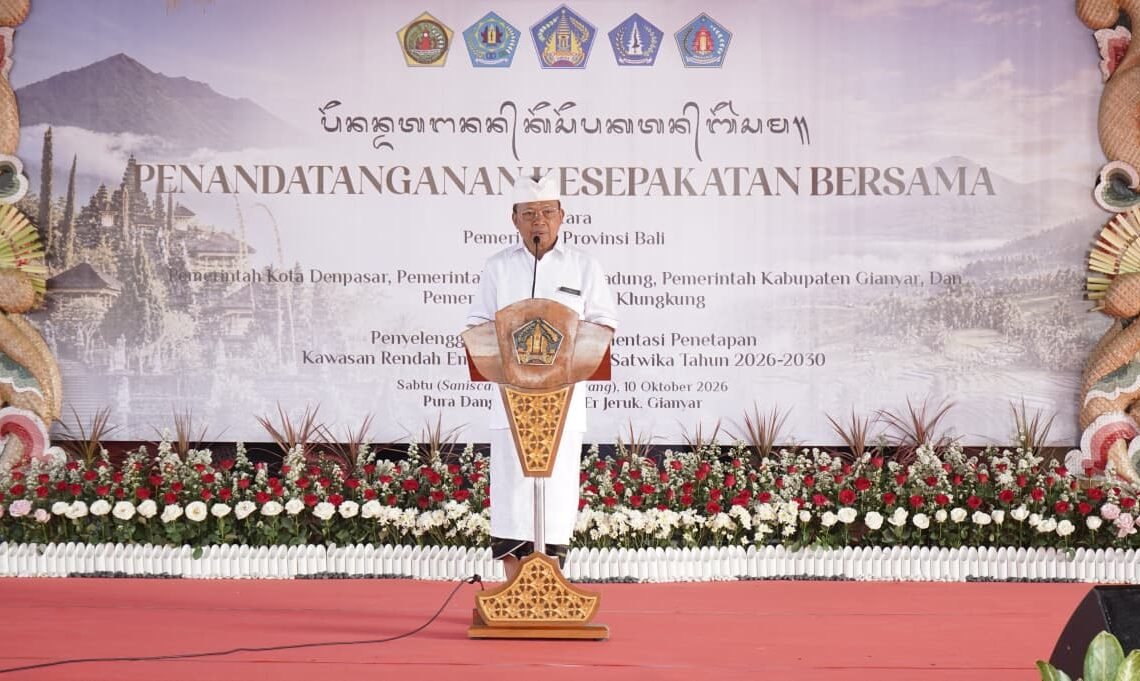 Gubernur Bali Wayan Koster