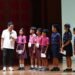 Bupati Badung I Wayan Adi Arnawa saat berdiaolog dengan anak-anak.