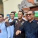 Gede Pasek Suardika (GPS) tengah dan tim hukum I Made Daging lainnya. -BALITOPIK.COM