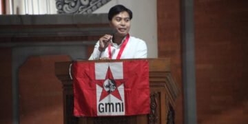 Ketua DPC GMNI Denpasar, Wayan Hendra. -IST