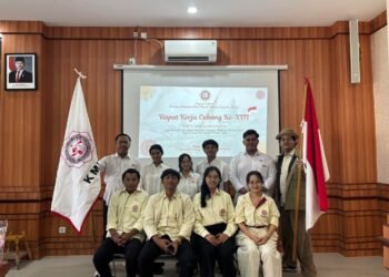 Pimpinan Cabang Kesatuan Mahasiswa Hindu Dharma Indonesia (PC KMHDI) Badung. -BALITOPIK.COM