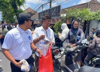 Pemkab Badung Distribusikan Logistik di 38 SPBU. -IST