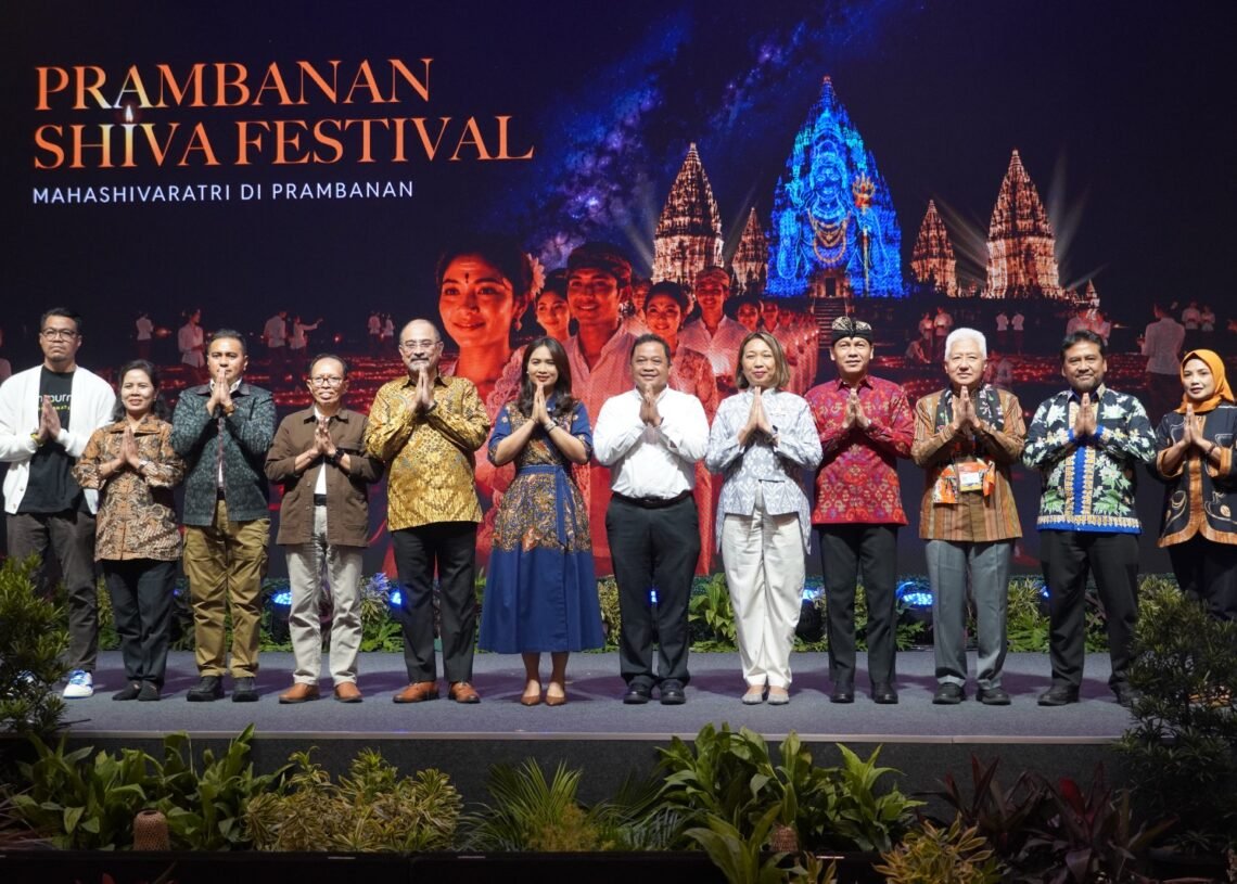 Prambanan Shiva Festival (PSF) 2027 diluncurkan dalam rangkaian Wonderful Indonesia Tourism Fair (WITF) 2026 di Jakarta International Expo (JIExpo), Kemayoran, Jakarta, Sabtu (17/10/2026). -IST