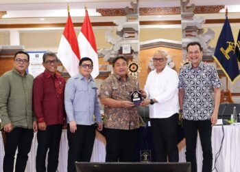 Kunjungan kerja Badan Legislasi (Baleg) DPR RI ke Kantor Wilayah Kementerian Hukum Bali, Senin (26/10/2026). -IST